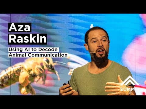 Using AI to Decode Animal Communication with Aza Raskin thumbnail