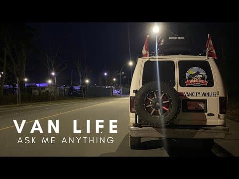 VAN LIFE Q&A n UPDATE | Jeffie Bear Is In The Hospital + ASK ME STUFF thumbnail