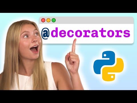 Python Decorators - Visually Explained thumbnail
