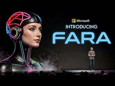 Microsoft Just Dropped FARA and It Puts Pressure on OpenAI thumbnail