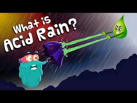 What is ACID RAIN? | Acid Rain | Dr Binocs Show | Kids Learning Video | Peekaboo Kidz thumbnail
