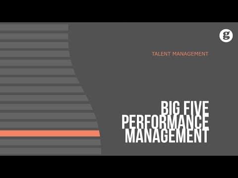 Big Five Performance Managament thumbnail