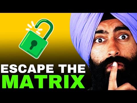 How They KEEP YOU Poor FOREVER... (Escape The Matrix) | Jaspreet Singh thumbnail