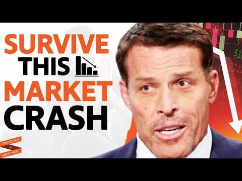 Do THIS To SURVIVE A Market CRASH & Protect Your MONEY | Tony Robbins & Lewis Howes thumbnail
