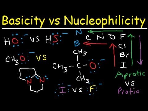 Basicity vs Nucleophilicity - Steric Hindrance thumbnail
