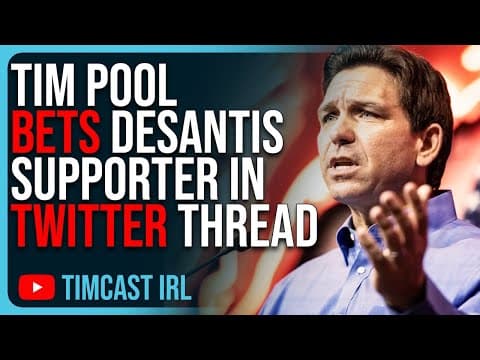 Tim Pool BETS DeSantis Supporter, Nikki Haley Will NOT be VP In Hilarious Twitter Thread thumbnail