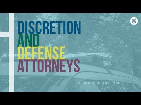 Discretion and Dilemmas in the Legal Profession thumbnail