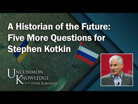 A Historian of the Future: Five More Questions for Stephen Kotkin thumbnail