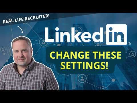 How To Use LinkedIn To Get MORE Job interviews!  (11 LinkedIn Tips) thumbnail