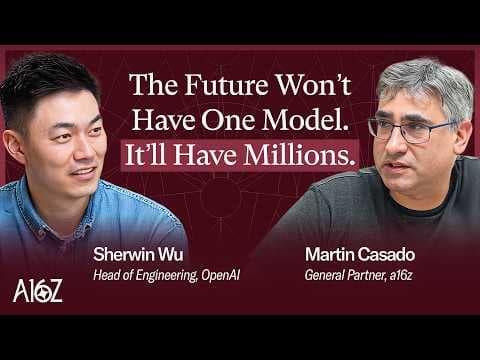 How OpenAI Builds for 800 Million Weekly Users: Model Specialization and Fine-Tuning thumbnail