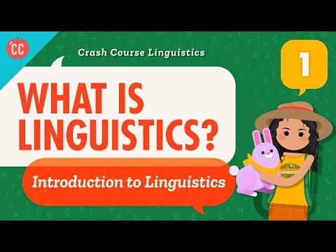 What Is Linguistics and Why Is It Important? thumbnail