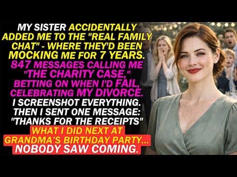 My Family Called Me "The Charity Case" For 7 Years—Until Grandma Read Her Will Out Loud thumbnail