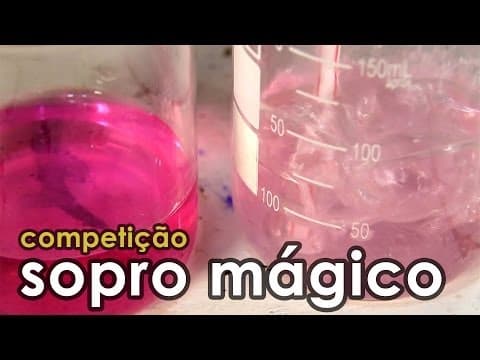 Competição do sopro mágico (EXPERIÊNCIA de QUÍMICA) thumbnail
