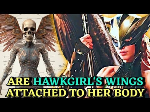 Hawkgirl Anatomy - How Hawkgirl Communicate With Winged Creatures? How Nth Metal Enhances Her Powers thumbnail