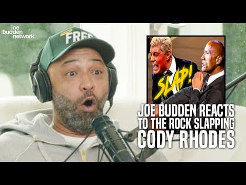 Joe Budden Reacts to The Rock SLAPPING Cody Rhodes thumbnail