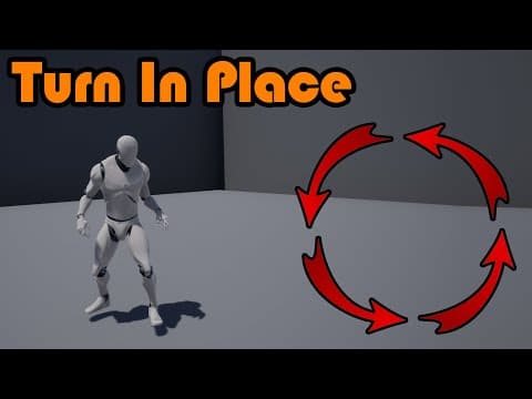 Turn In Place - Unreal Engine 4 Tutorial thumbnail