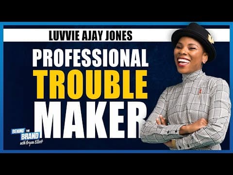 Luvvie Ajayi Jones teaches How to Be a Professional Toublemaker | BEHIND THE BRAND thumbnail