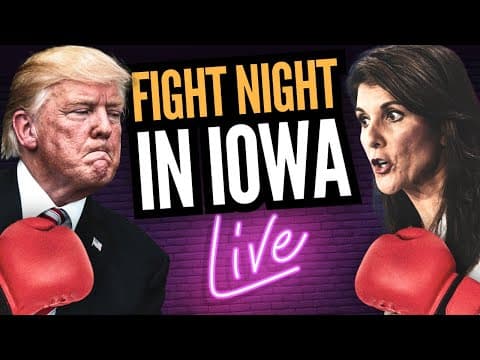 LIVE: Iowa Caucus Recap and Reaction | The Dark Side thumbnail
