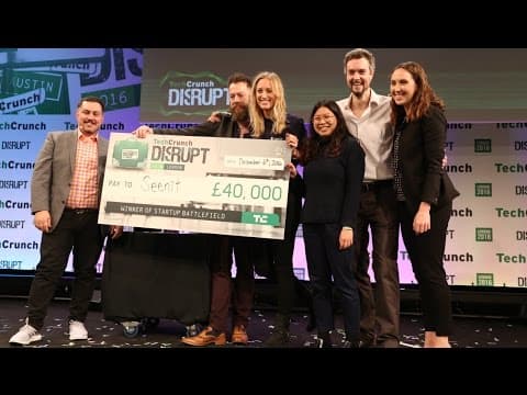 Seenit wins Startup Battlefield at Disrupt London 2016 thumbnail