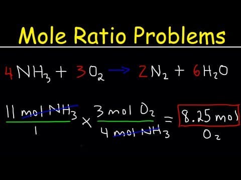 How to Solve Mole to Mole Conversions in Chemistry thumbnail