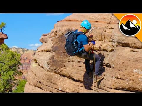 DON'T LOOK DOWN! Canyoneering is Intense! thumbnail