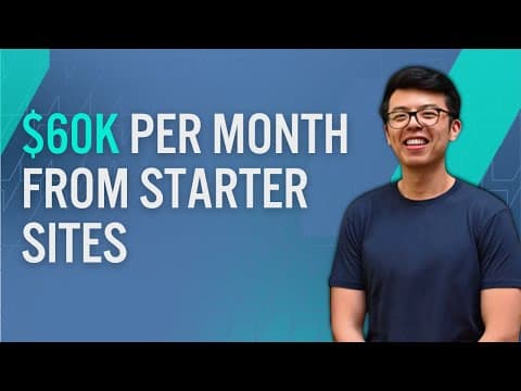How Jacky Chou Makes Over $60k Per Month From a Portfolio of Starter Sites thumbnail