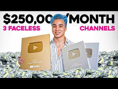 How to Earn $250K/Month with Faceless YouTube Channels thumbnail