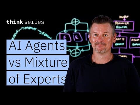 AI Agents vs Mixture of Experts: AI Workflows Explained thumbnail