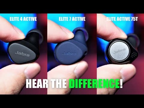 The BEST Active? Jabra Elite 4 Active vs Elite 7 Active vs Elite Active 75T 🔥 thumbnail