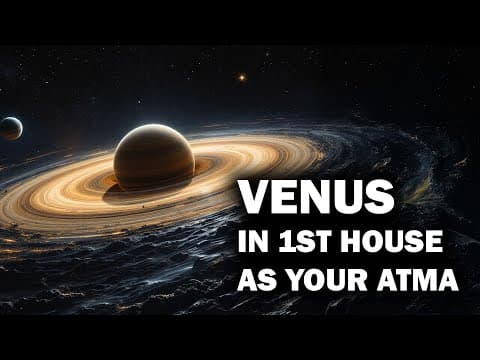 Venus in the 1st house as AK in Vedic Astrology thumbnail
