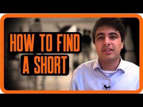 How to Identify Potential Short Selling Opportunities thumbnail