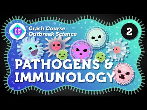 How Do Outbreaks Start? Pathogens and Immunology: Crash Course Outbreak Science #2 thumbnail