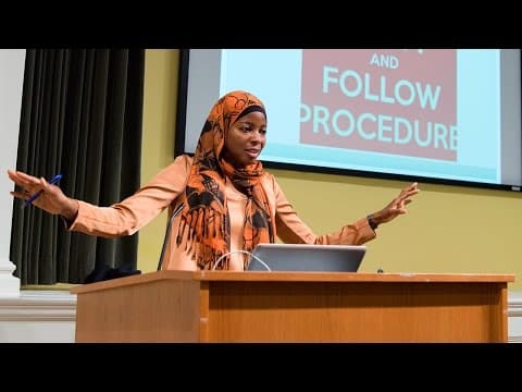 Intisar A. Rabb | Qāḍī Justice || Radcliffe Institute thumbnail
