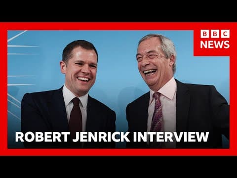 Robert Jenrick tells BBC his defection to Reform UK will 'unite the right' | BBC News thumbnail
