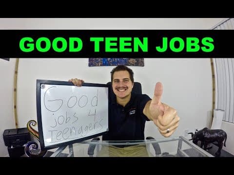 Good Jobs for Teenagers thumbnail
