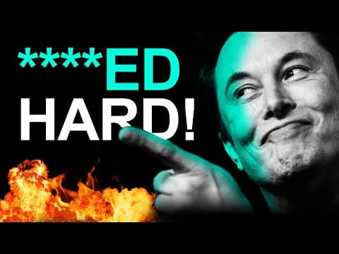 Elon Musk Just Got ****ed Hard. So Did Tesla Shareholders. thumbnail