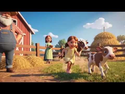 Old MacDonald Had A Farm 🐔 | Classic Animal Song for Kids |  thumbnail