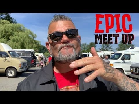 “SO MANY VANS” The Most Epic Van Life Meet Up Yet !!!! thumbnail