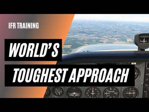 Flying the Infamous Martin State VOR 15 – Pure Raw Nav Skills Part 1 thumbnail