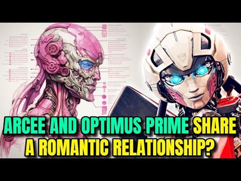 Arcee Anatomy - What Does Arcee Transform Into? What is the function of Arcee's Super Sharp Blades? thumbnail