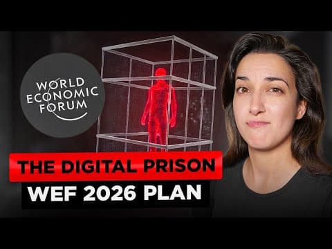 WEF Davos 2026: Massive Control Grid Unleashed — Digital IDs, CBDCs, Social Credit, Tokenization, AI thumbnail