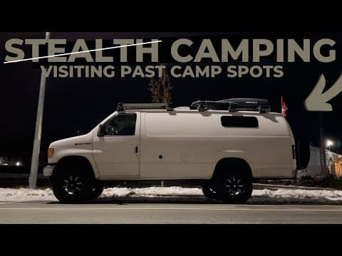I Used To Sleep Here Before. Now IT'S NOT ALLOWED. Van Life Vancouver thumbnail