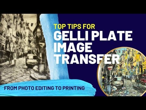 Top Tips for Gelli Plate Image Transfers thumbnail