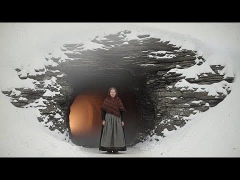 Nobody Believed When She Built a Cabin in the Cave... Until the 5-Day Blizzard Froze the Town thumbnail