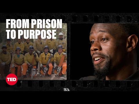 From Prison to Purpose Through Wildland Firefighting | Royal Ramey | TED thumbnail