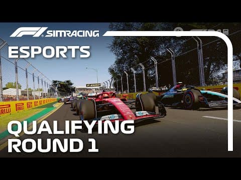 LIVE Qualifying | 2025 F1 Sim Racing World Championship | Round 1: Australia thumbnail