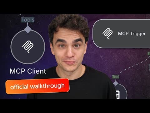 How to Use n8n's New MCP Trigger and AI Tool thumbnail