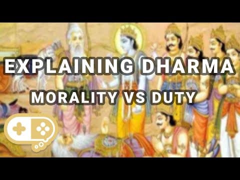 Difference between Dharma and Morality thumbnail
