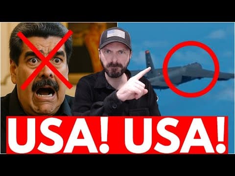 American Bombers TEST Venezuela Air Defenses, Terrify Nasty Dictator thumbnail