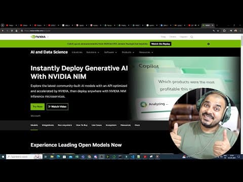 Getting Started With Nvidia NIM-Building RAG Document Q&A With Nvidia NIM And Langchain thumbnail